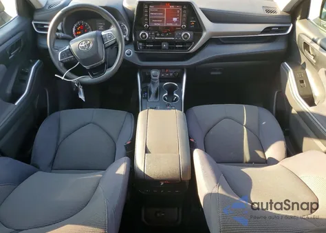 2021 Toyota Highlander L from USA, damaged, VIN 5TDCZRAH8MS517786